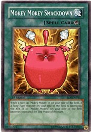 Mokey Mokey Smackdown (RDS-EN043) - Rise of Destiny 1st Edition - Premium Yugioh Single from Konami - Just $0.25! Shop now at Game Crave Tournament Store
