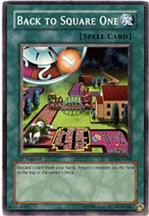 Back to Square One (RDS-EN044) - Rise of Destiny 1st Edition - Premium Yugioh Single from Konami - Just $0.25! Shop now at Game Crave Tournament Store