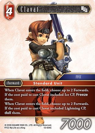 Clavat - 13-004C (OPUS XIII: CRYSTAL RADIANCE) Foil - Premium Final Fantasy Single from Opus XIII: Crystal Radiance - Just $0.25! Shop now at Game Crave Tournament Store