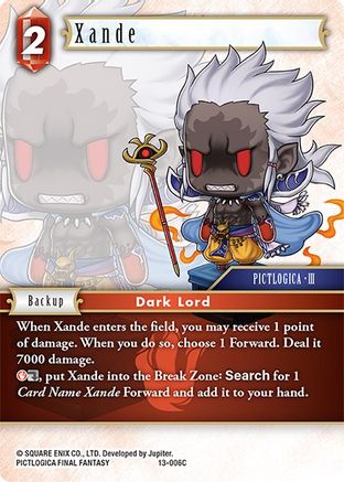 Xande (OPUS XIII: CRYSTAL RADIANCE) Foil - Premium Final Fantasy Single from Opus XIII: Crystal Radiance - Just $1! Shop now at Game Crave Tournament Store