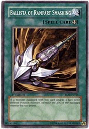 Ballista of Rampart Smashing (RDS-EN046) - Rise of Destiny 1st Edition - Premium Yugioh Single from Konami - Just $0.08! Shop now at Game Crave Tournament Store