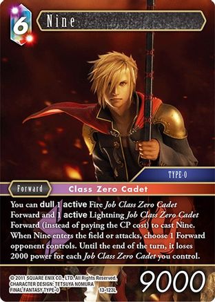 Nine (OPUS XIII: CRYSTAL RADIANCE) Foil - Premium Final Fantasy Single from Opus XIII: Crystal Radiance - Just $4.75! Shop now at Game Crave Tournament Store