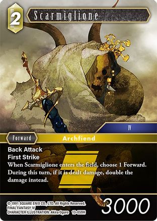 Scarmiglione (OPUS XIII: CRYSTAL RADIANCE) - Premium Final Fantasy Single from Opus XIII: Crystal Radiance - Just $0.25! Shop now at Game Crave Tournament Store