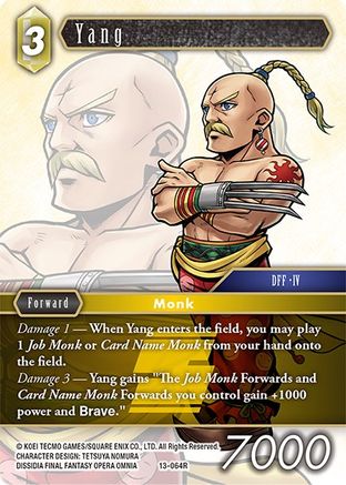 Yang (OPUS XIII: CRYSTAL RADIANCE) - Premium Final Fantasy Single from Opus XIII: Crystal Radiance - Just $0.25! Shop now at Game Crave Tournament Store