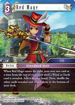 Red Mage (OPUS XIII: CRYSTAL RADIANCE) Foil - Premium Final Fantasy Single from Opus XIII: Crystal Radiance - Just $0.25! Shop now at Game Crave Tournament Store