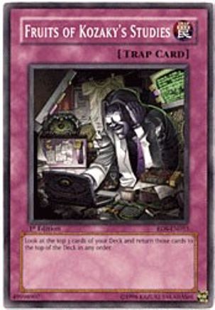 Fruits of Kozaky's Studies (RDS-EN053) - Rise of Destiny 1st Edition - Premium Yugioh Single from Konami - Just $0.08! Shop now at Game Crave Tournament Store