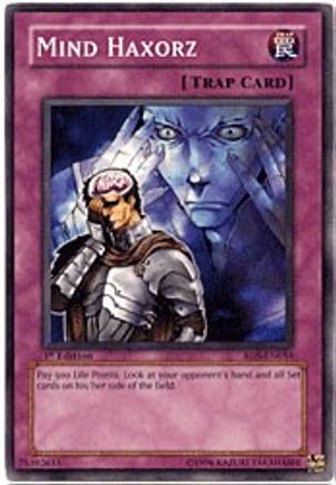 Mind Haxorz (RDS-EN054) - Rise of Destiny 1st Edition - Premium Yugioh Single from Konami - Just $0.25! Shop now at Game Crave Tournament Store