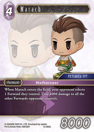 Marach (OPUS XIII: CRYSTAL RADIANCE) Foil - Premium Final Fantasy Single from Opus XIII: Crystal Radiance - Just $0.25! Shop now at Game Crave Tournament Store