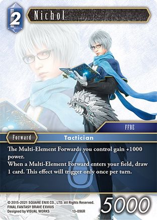 Nichol (OPUS XIII: CRYSTAL RADIANCE) - Premium Final Fantasy Single from Opus XIII: Crystal Radiance - Just $0.25! Shop now at Game Crave Tournament Store