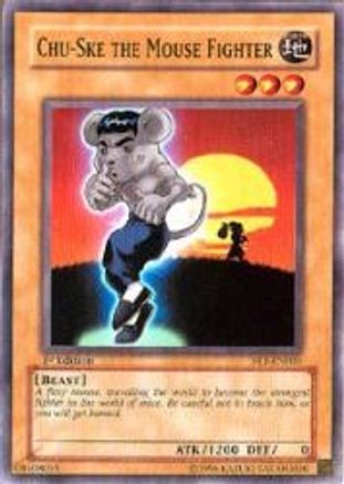 Chu-Ske The Mouse Fighter (FET-EN003) - Flaming Eternity 1st Edition - Premium Yugioh Single from Konami - Just $0.25! Shop now at Game Crave Tournament Store