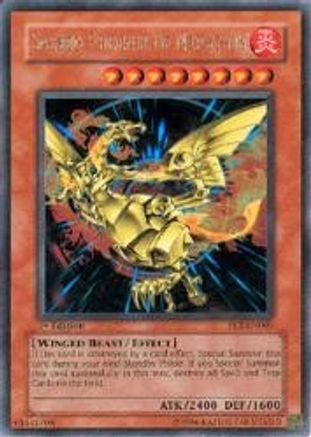 Sacred Phoenix of Nephthys (FET-EN005) - Flaming Eternity 1st Edition - Premium Yugioh Single from Konami - Just $3.66! Shop now at Game Crave Tournament Store