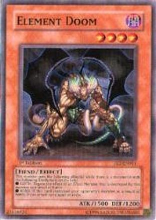 Element Doom (FET-EN011) - Flaming Eternity Unlimited - Premium Yugioh Single from Konami - Just $0.25! Shop now at Game Crave Tournament Store