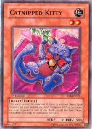 Catnipped Kitty (FET-EN013) - Flaming Eternity 1st Edition - Premium Yugioh Single from Konami - Just $0.26! Shop now at Game Crave Tournament Store