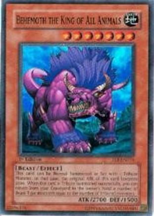 Behemoth the King of All Animals (FET-EN014) - Flaming Eternity Unlimited - Premium Yugioh Single from Konami - Just $0.44! Shop now at Game Crave Tournament Store