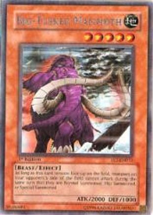 Big-Tusked Mammoth (FET-EN015) - Flaming Eternity 1st Edition - Premium Yugioh Single from Konami - Just $0.08! Shop now at Game Crave Tournament Store