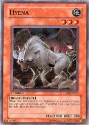 Hyena (FET-EN017) - Flaming Eternity Unlimited - Premium Yugioh Single from Konami - Just $0.30! Shop now at Game Crave Tournament Store