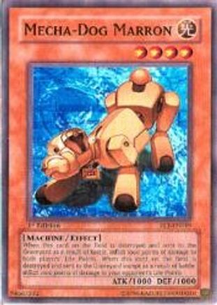 Mecha-Dog Marron (FET-EN019) - Flaming Eternity 1st Edition - Premium Yugioh Single from Konami - Just $0.25! Shop now at Game Crave Tournament Store