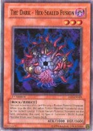 The Dark - Hex-Sealed Fusion (FET-EN028) - Flaming Eternity 1st Edition - Premium Yugioh Single from Konami - Just $1.23! Shop now at Game Crave Tournament Store