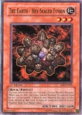 The Earth - Hex-Sealed Fusion (FET-EN029) - Flaming Eternity Unlimited - Premium Yugioh Single from Konami - Just $0.32! Shop now at Game Crave Tournament Store