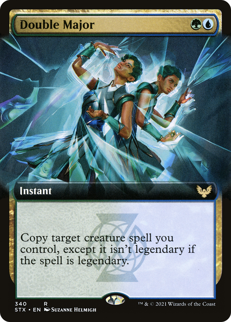Double Major (STX-340) - Strixhaven: School of Mages: (Extended Art) - Premium MTG Single from Wizards of the Coast - Just $3.26! Shop now at Game Crave Tournament Store