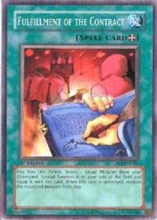 Fulfillment of the Contract (FET-EN046) - Flaming Eternity 1st Edition - Premium Yugioh Single from Konami - Just $0.27! Shop now at Game Crave Tournament Store