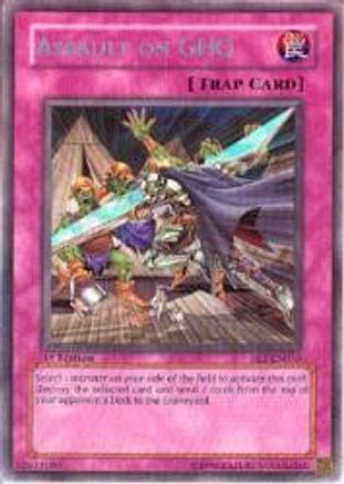 Assault on GHQ (FET-EN056) - Flaming Eternity 1st Edition - Premium Yugioh Single from Konami - Just $0.31! Shop now at Game Crave Tournament Store