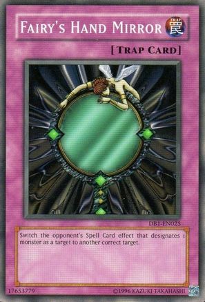 Fairy's Hand Mirror (DB1-EN025) - Dark Beginning 1 Unlimited - Premium Yugioh Single from Konami - Just $0.25! Shop now at Game Crave Tournament Store