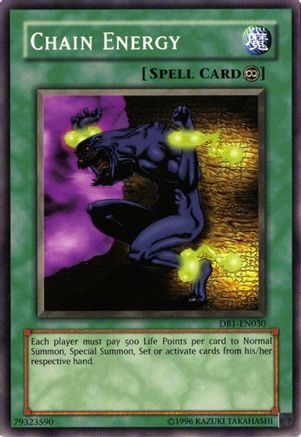 Chain Energy (DB1-EN030) - Dark Beginning 1 Unlimited - Premium Yugioh Single from Konami - Just $0.55! Shop now at Game Crave Tournament Store