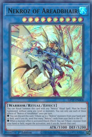 Nekroz of Areadbhair (GFTP-EN008) - Ghosts From the Past 1st Edition - Premium Yugioh Single from Konami - Just $0.44! Shop now at Game Crave Tournament Store