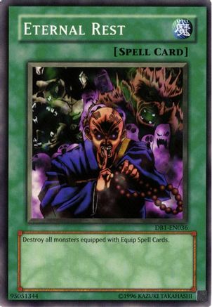 Eternal Rest (DB1-EN036) - Dark Beginning 1 Unlimited - Premium Yugioh Single from Konami - Just $0.25! Shop now at Game Crave Tournament Store