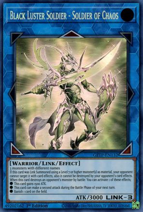 Black Luster Soldier - Soldier of Chaos (Ghost Rare) (GFTP-EN132) - Ghosts From the Past 1st Edition - Premium Yugioh Single from Konami - Just $54.96! Shop now at Game Crave Tournament Store