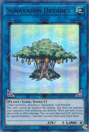 Sunavalon Dryades (GFTP-EN019) - Ghosts From the Past 1st Edition - Premium Yugioh Single from Konami - Just $0.25! Shop now at Game Crave Tournament Store