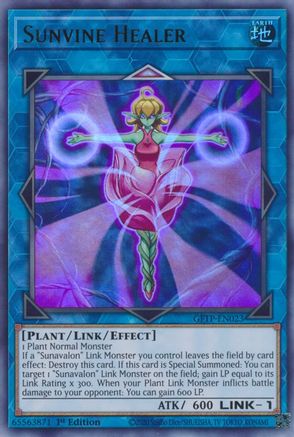 Sunvine Healer (GFTP-EN023) - Ghosts From the Past 1st Edition - Premium Yugioh Single from Konami - Just $0.25! Shop now at Game Crave Tournament Store
