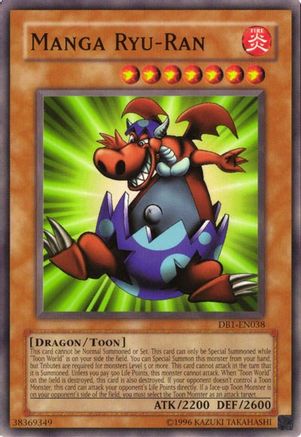 Manga Ryu-Ran (DB1-EN038) - Dark Beginning 1 Unlimited - Premium Yugioh Single from Konami - Just $0.34! Shop now at Game Crave Tournament Store