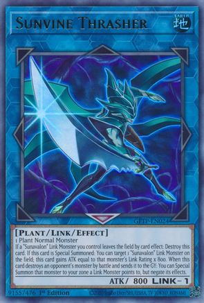 Sunvine Thrasher (GFTP-EN024) - Ghosts From the Past 1st Edition - Premium Yugioh Single from Konami - Just $0.37! Shop now at Game Crave Tournament Store