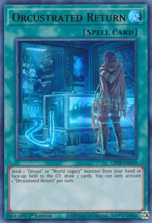Orcustrated Return (GFTP-EN119) - Ghosts From the Past 1st Edition - Premium Yugioh Single from Konami - Just $1.68! Shop now at Game Crave Tournament Store