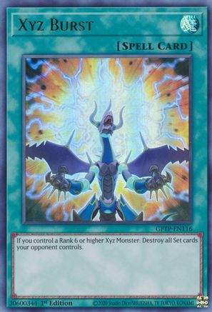 Xyz Burst (GFTP-EN116) - Ghosts From the Past 1st Edition - Premium Yugioh Single from Konami - Just $0.25! Shop now at Game Crave Tournament Store