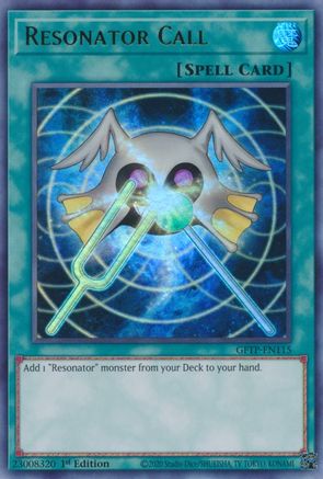 Resonator Call (GFTP-EN115) - Ghosts From the Past 1st Edition - Premium Yugioh Single from Konami - Just $0.98! Shop now at Game Crave Tournament Store