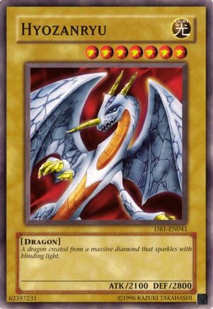 Hyozanryu (DB1-EN041) - Dark Beginning 1 Unlimited - Premium Yugioh Single from Konami - Just $0.25! Shop now at Game Crave Tournament Store