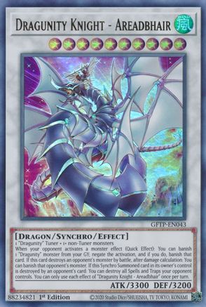 Dragunity Knight - Areadbhair (GFTP-EN043) - Ghosts From the Past 1st Edition - Premium Yugioh Single from Konami - Just $0.42! Shop now at Game Crave Tournament Store