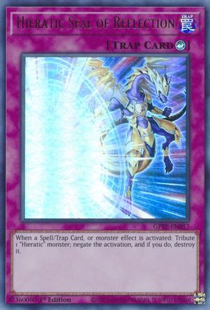 Hieratic Seal of Reflection (GFTP-EN057) - Ghosts From the Past 1st Edition - Premium Yugioh Single from Konami - Just $0.25! Shop now at Game Crave Tournament Store