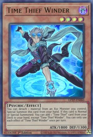 Time Thief Winder (GFTP-EN060) - Ghosts From the Past 1st Edition - Premium Yugioh Single from Konami - Just $0.26! Shop now at Game Crave Tournament Store