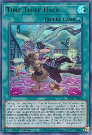 Time Thief Hack (GFTP-EN066) - Ghosts From the Past 1st Edition - Premium Yugioh Single from Konami - Just $0.25! Shop now at Game Crave Tournament Store