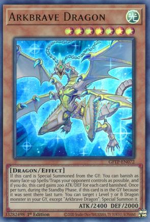 Arkbrave Dragon (GFTP-EN072) - Ghosts From the Past 1st Edition - Premium Yugioh Single from Konami - Just $0.25! Shop now at Game Crave Tournament Store