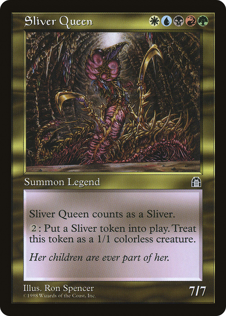 Sliver Queen (STH-129) - Stronghold - Premium MTG Single from Wizards of the Coast - Just $205.98! Shop now at Game Crave Tournament Store