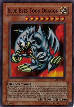 Blue-Eyes Toon Dragon (DB1-EN066) - Dark Beginning 1 Unlimited - Premium Yugioh Single from Konami - Just $13.53! Shop now at Game Crave Tournament Store