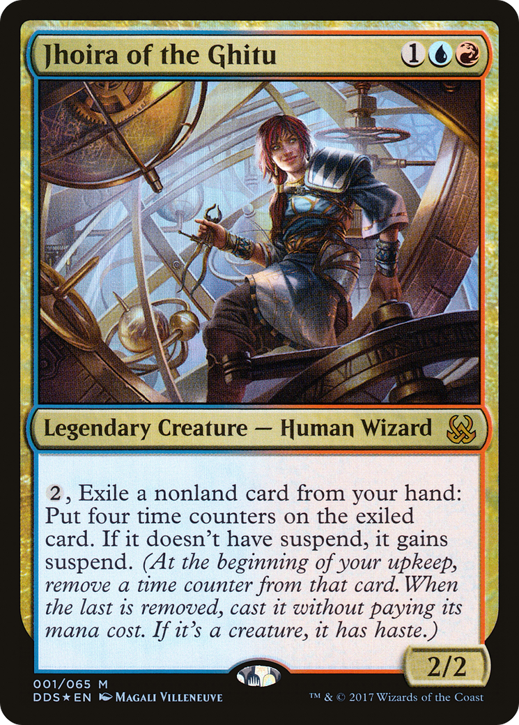 Jhoira of the Ghitu (DDS-001) - Duel Decks: Mind vs. Might Foil - Premium MTG Single from Wizards of the Coast - Just $0.61! Shop now at Game Crave Tournament Store