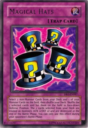 Magical Hats (DB1-EN087) - Dark Beginning 1 Unlimited - Premium Yugioh Single from Konami - Just $0.25! Shop now at Game Crave Tournament Store