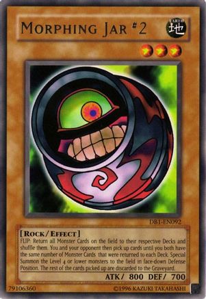 Morphing Jar #2 (DB1-EN092) - Dark Beginning 1 Unlimited - Premium Yugioh Single from Konami - Just $0.49! Shop now at Game Crave Tournament Store