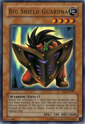 Big Shield Guardna (DB1-EN097) - Dark Beginning 1 Unlimited - Premium Yugioh Single from Konami - Just $10.91! Shop now at Game Crave Tournament Store